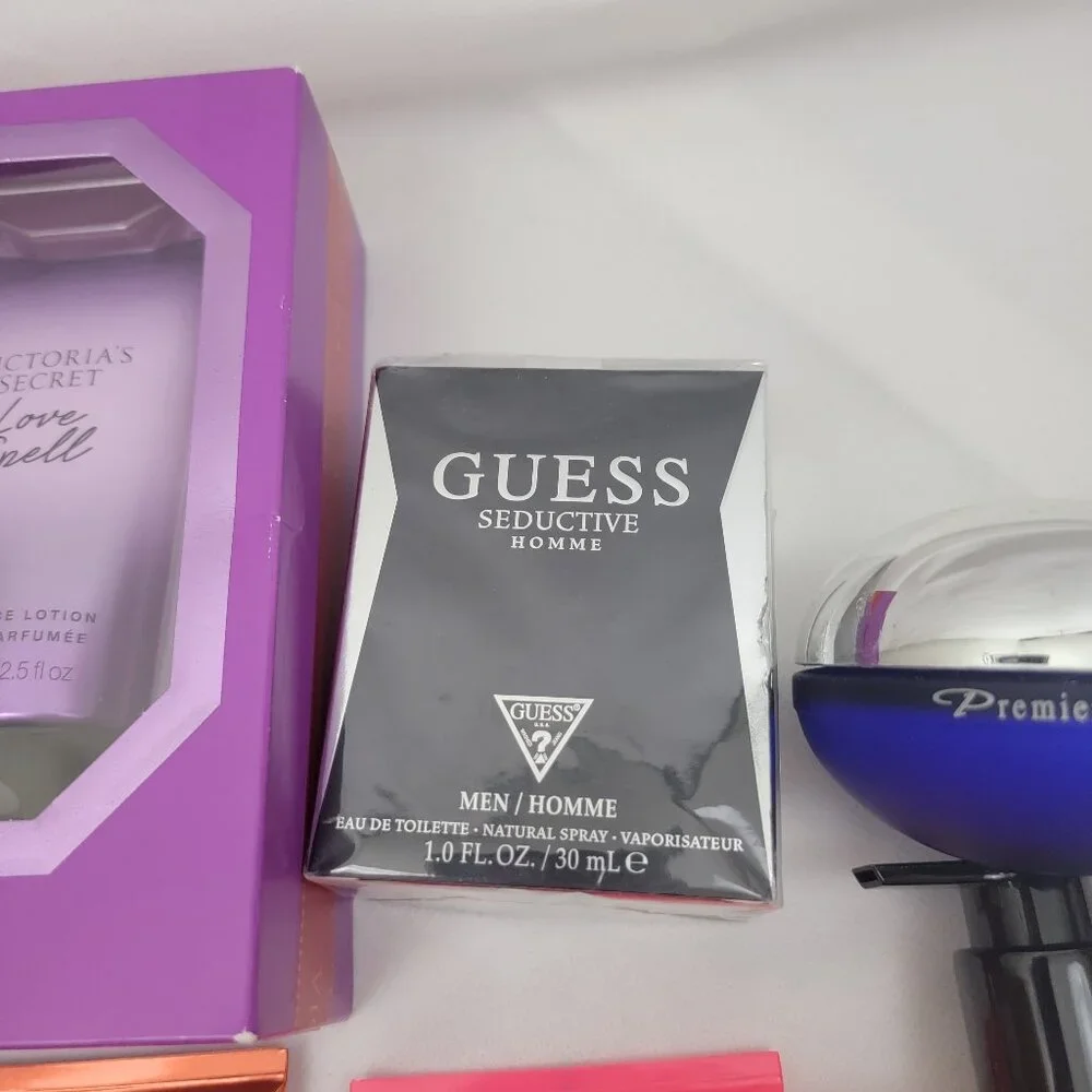VICTORIAS SECRET Lotion Mixed Bundle Bombshell Love Spell PREMIER GUESS Cologne